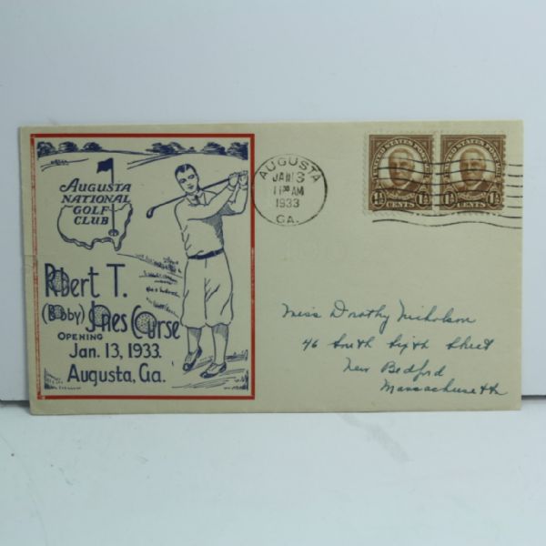 1933 Augusta National First Day Cover - Mailed