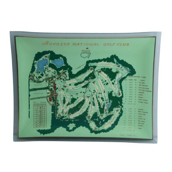 Vintage Augusta National Glass Tray/Plate