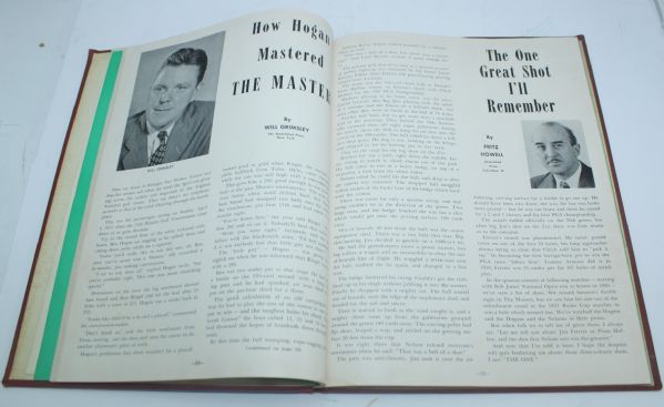 1951 Hard Cover PGA Ryder Cup Program