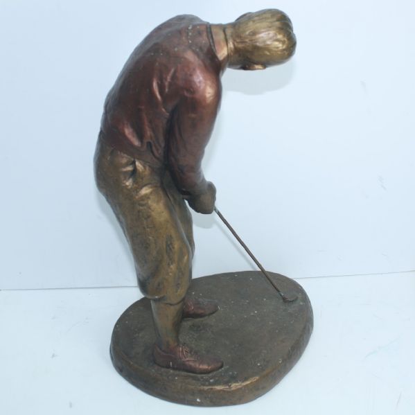 1983 Golf Sculpture Titled “On the Green” by Theodore DeGroot