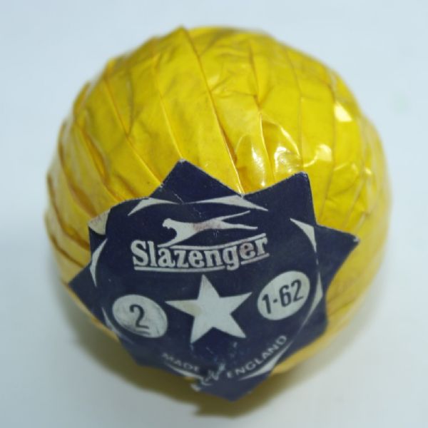 Two Dozen Vintage Slazenger STAR Individually Wrapped Golf Balls from England