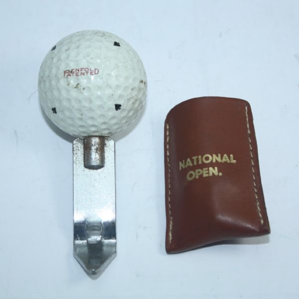 1940’s U.S. Open Penfold Patented Golf Ball Souvenir Bottle Opener