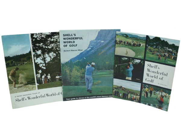 Lot Original Programs From the First Three Seasons (1962, 1963, 1964) of Shell’s Wonderful WOG