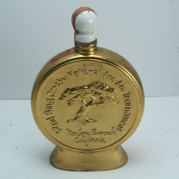 1973 Bing Crosby National Pro-Am Commemorative Liquor Decanter