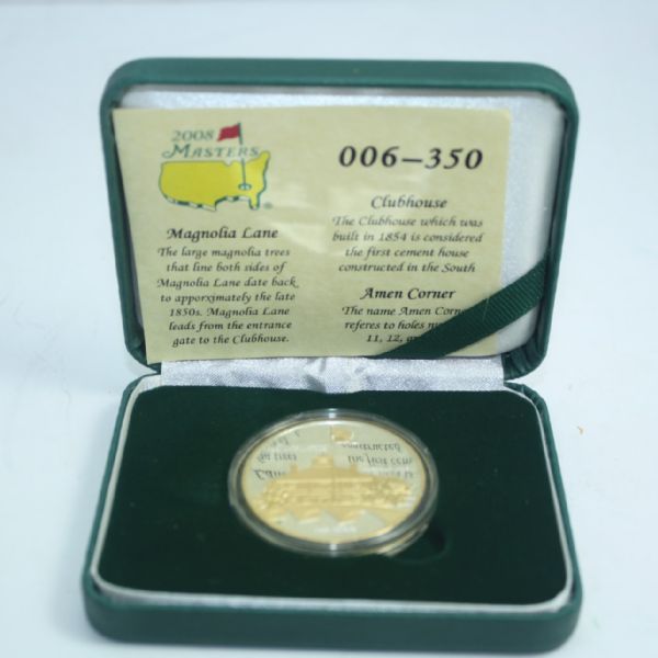 2008 Masters Silver Coin - #006/350