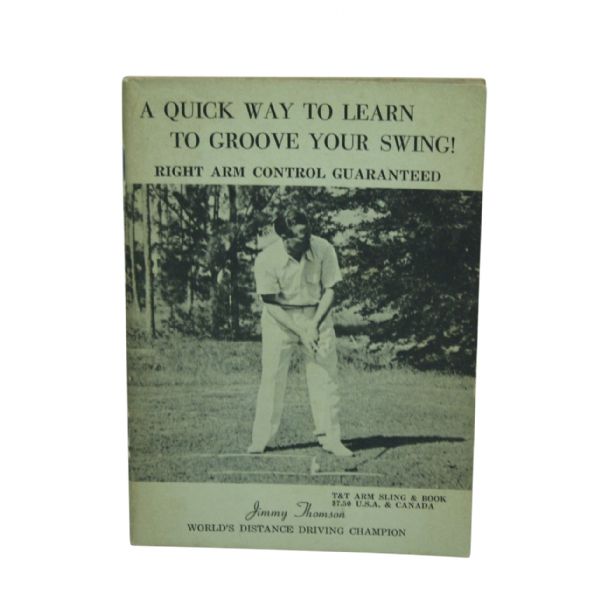 1959 Claude Harmon & Jimmy Thompson Swing Aid Instruction Booklet