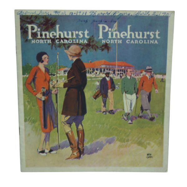 1931 Pinehurst Resort Full Color, 32-Page Catalog