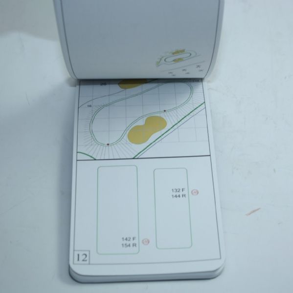 2011 Masters Official Yardage Book