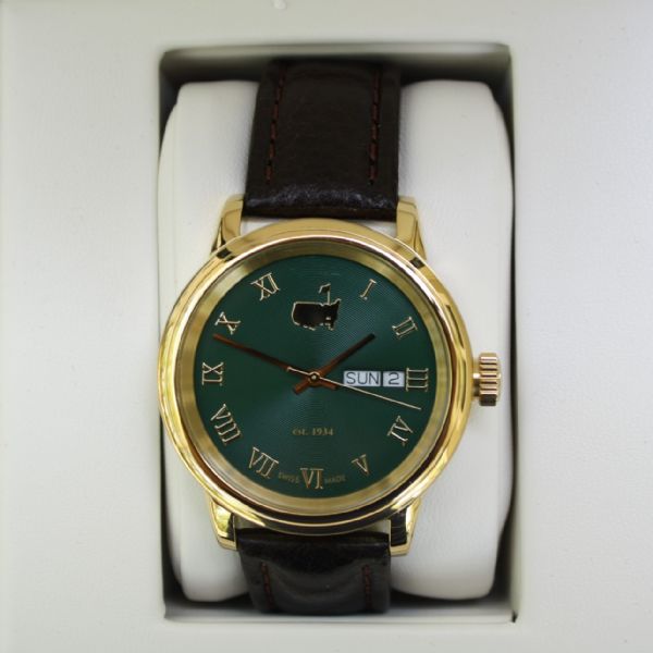 2015 Limited Edition Masters Tournament Timepiece - #141 out of 250 -Leather Band