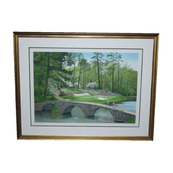 Byron Nelson Signed Ltd Edition 'The 12th At Augusta' Helen Rundell Artists Proof #25/50