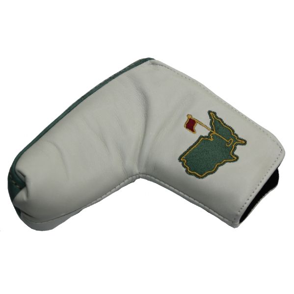 Augusta National Ltd Green and Cream Undated Putter Head Cover