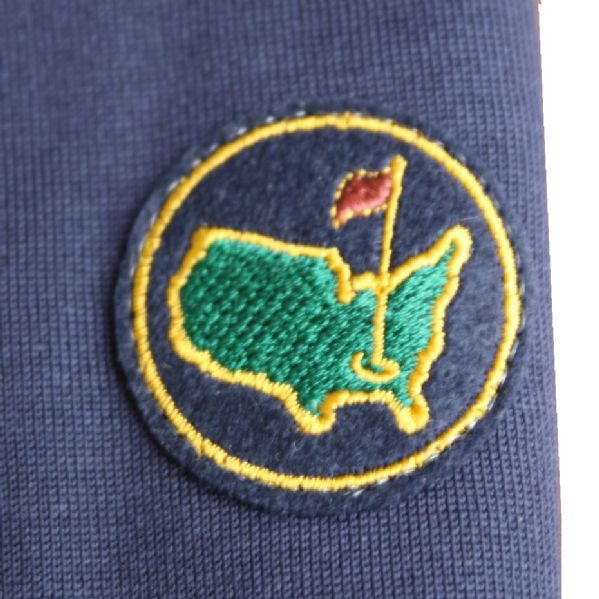 Augusta National Members Exclusive Large Logo Navy Golf Shirt