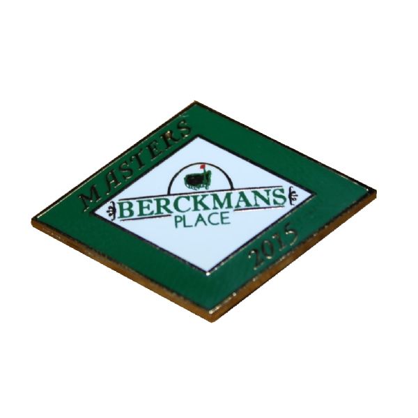 2015 Berckmans Place Official Lapel Pin