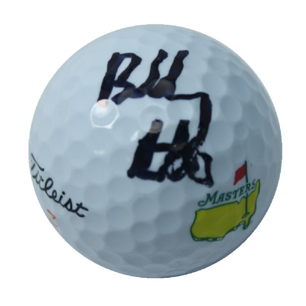 Bubba Watson Signed Masters Logo Golf Ball JSA COA