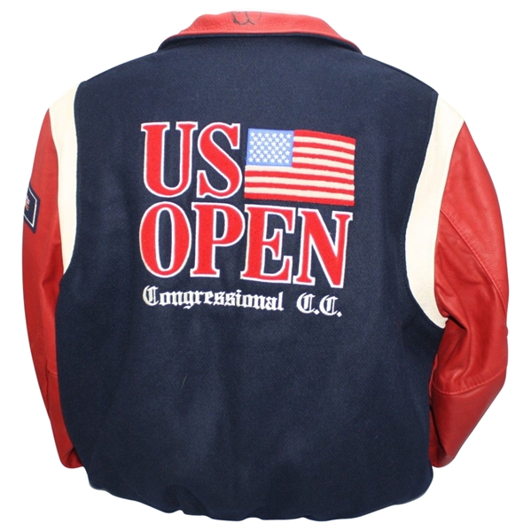 1997 US Open Congressional Jacket Signed by Ernie Els JSA COA