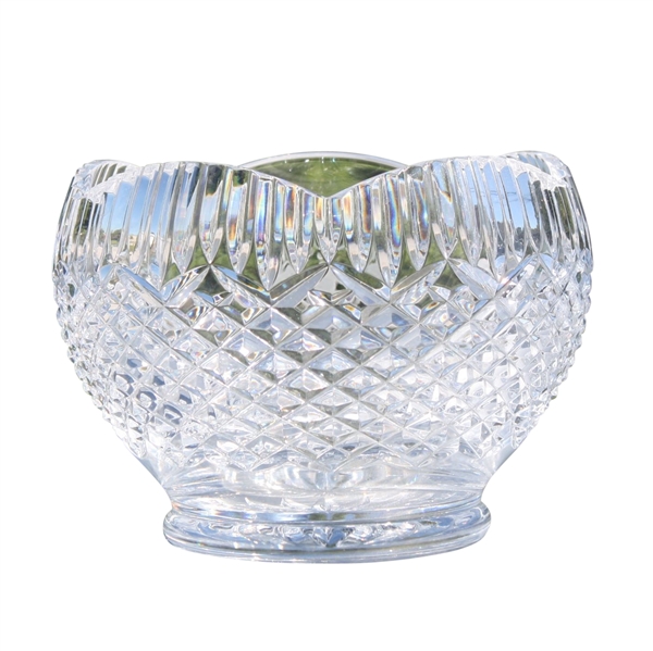 2009 The Memorial Tournament Players Gift Crystal Bowl - Mark Brooks Collection