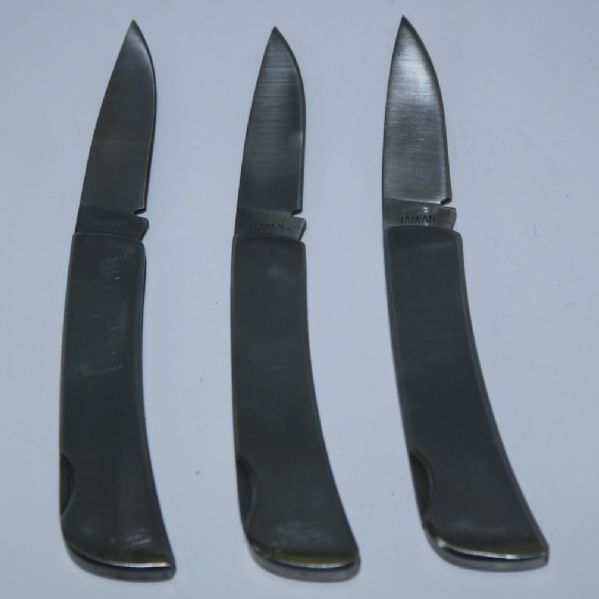 1991 Greater Greensboro Open KMart Set of Three Decorative Knives