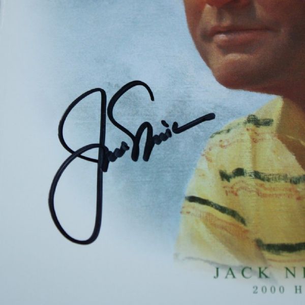 Jack Nicklaus Signed 2000 Memorial Tournament Program JSA COA