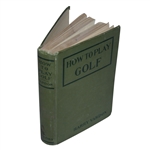 How to Play Golf Book by Harry Vardon