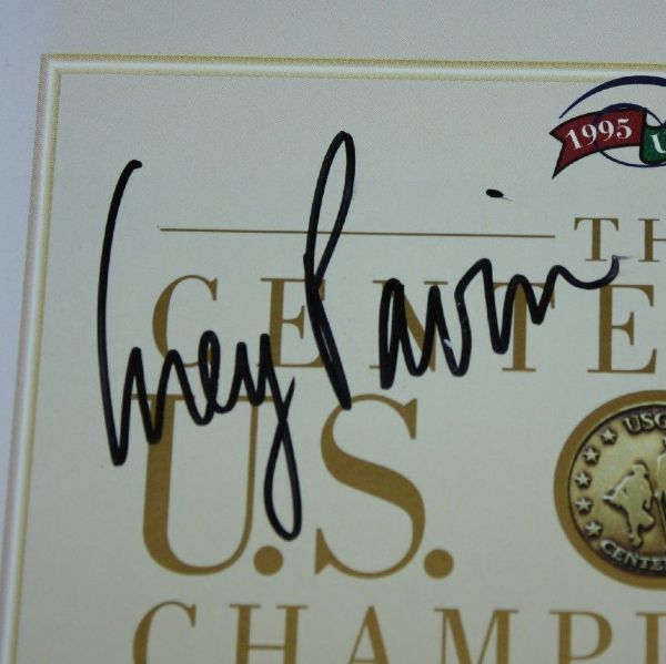 Corey Pavin Signed 1995 US Open Program JSA COA