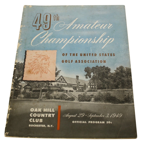 1949 US Amateur Championship Program - Oak Hill CC