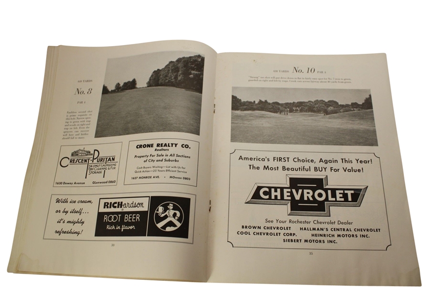 1949 US Amateur Championship Program - Oak Hill CC