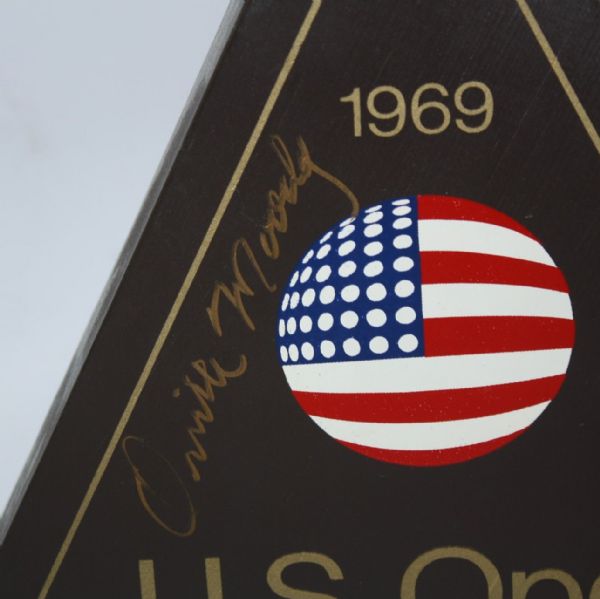 Orville Moody Signed 1969 US Open Tee Marker JSA COA