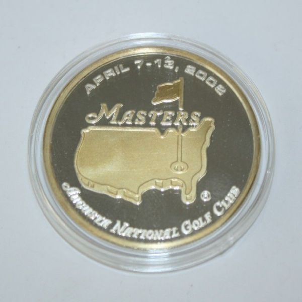 2008 Masters Ltd Ed Commemorative Coin #344/350