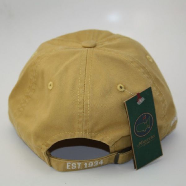 Gold Masters Logo Slouch Hat - From Club Pro Shop