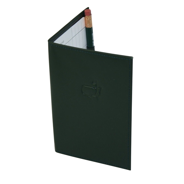 Augusta National Green Scorecard Holder with Card and Pencil