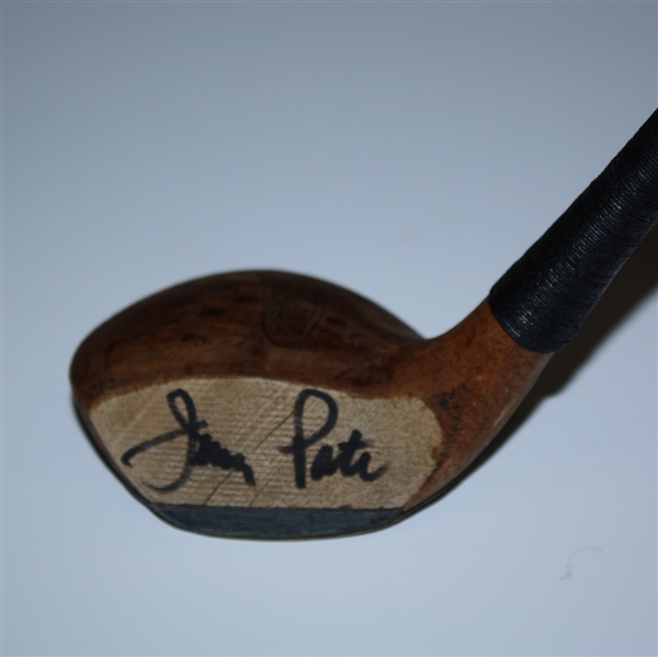 Jerry Pate Signed 'Jerry Pate' Golf Bag and Wood Club Face JSA COA