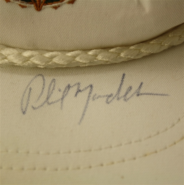 Phil Mickelson Signed 1991 US Open Hazeltine Hat - Rookie Year JSA COA