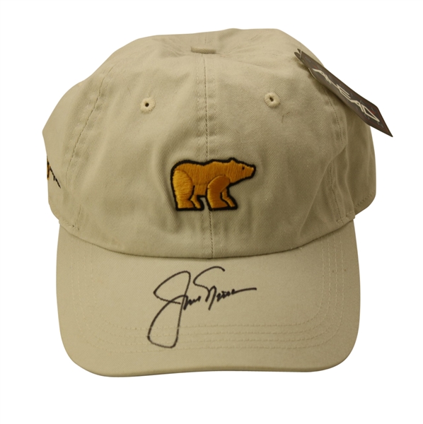 Jack Nicklaus Signed 'Golden Bear - 18 Majors' Hat JSA COA