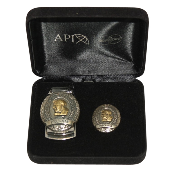 Arnold Palmer Invitational Pro-Am Money Clip and Pin Set - 2007