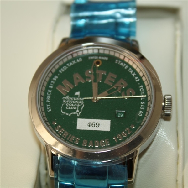 2012 Masters Commemorative Watch - 1961 Badge #469/1200
