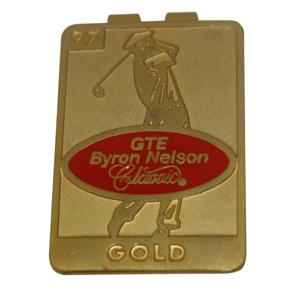 1997 GTE Byron Nelson Classic Money Clip - Tiger Win