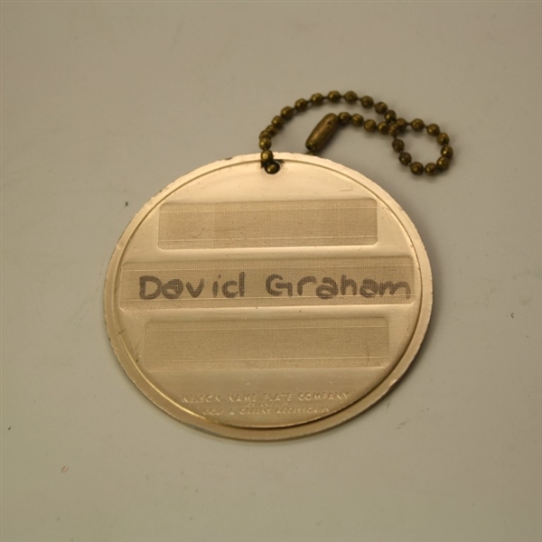 1980 Masters Competitor Bag Tag - Graham
