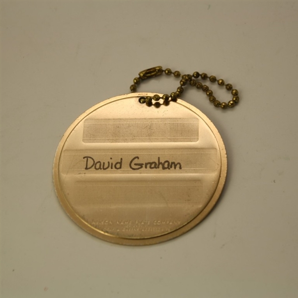1981 Masters Competitor Bag Tag - Graham