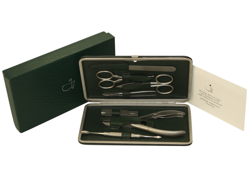 2001 Augusta National Golf Club Masters Gift - Grooming Kit 