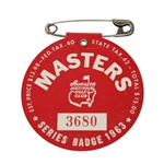 1963 Masters Tournament Badge - #3680