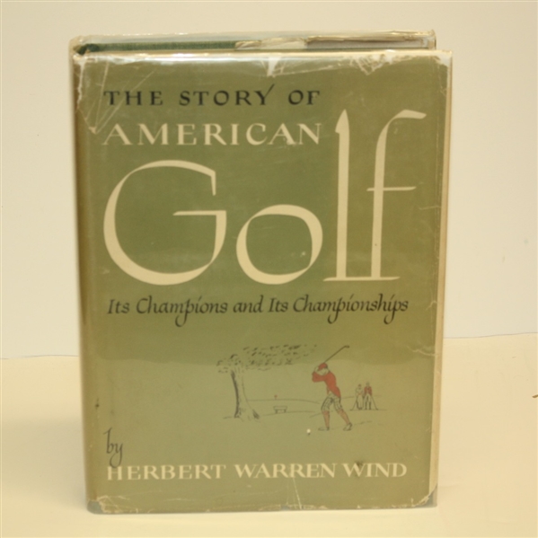 'The Story of American Golf' Golf Book by Herbert Warren Wind