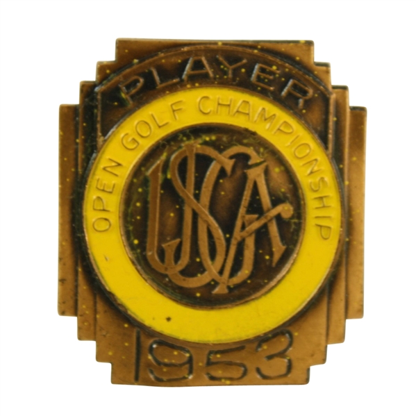 1953 US Open Contestant Pin