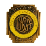 1953 US Open Contestant Pin