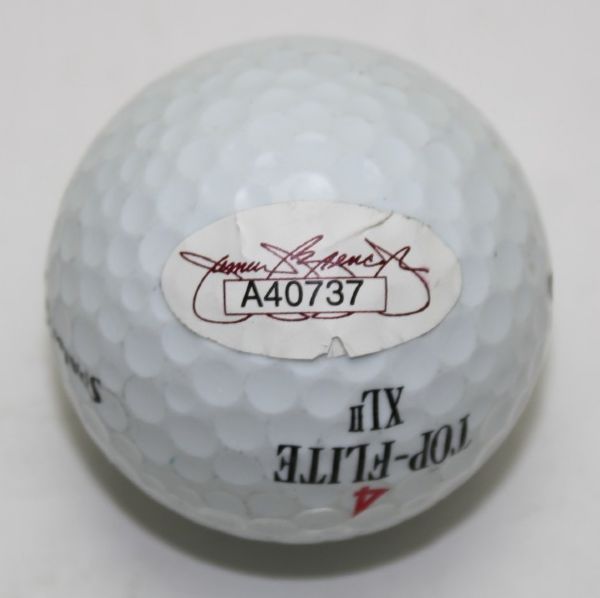 Tommy Aaron Signed Golf Ball JSA COA A40737