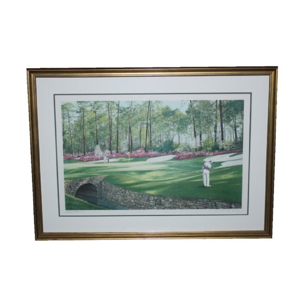 Sam Snead Signed Ltd Edition 'The 13th At Augusta' Helen Rundell Artists Proof #25/50
