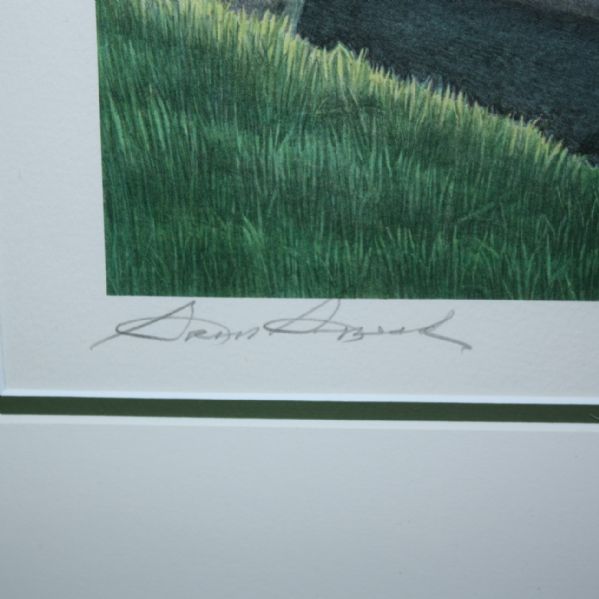 Sam Snead Signed Ltd Edition 'The 13th At Augusta' Helen Rundell Artists Proof #25/50