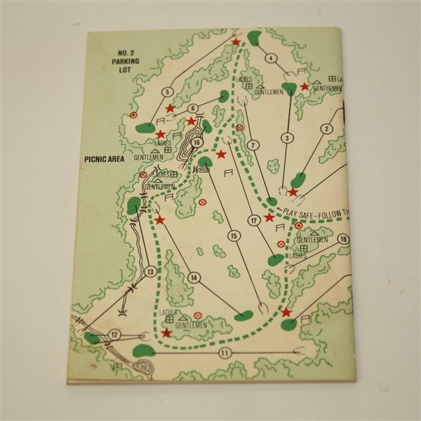 1964 Masters Tournament Spectator Guide - Palmer's 4th Masters Victory