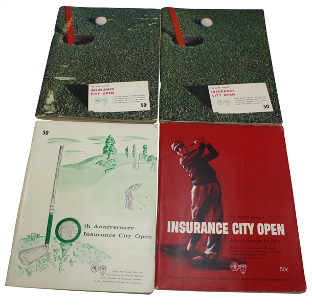 Four Program Lot-8th, 9th(x2) Arnold Palmer Win, and 10th Annual Insurance City Open 