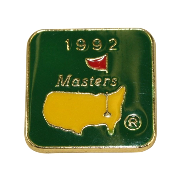 1992 Masters Commemorative Pin - Fred Couples Victory