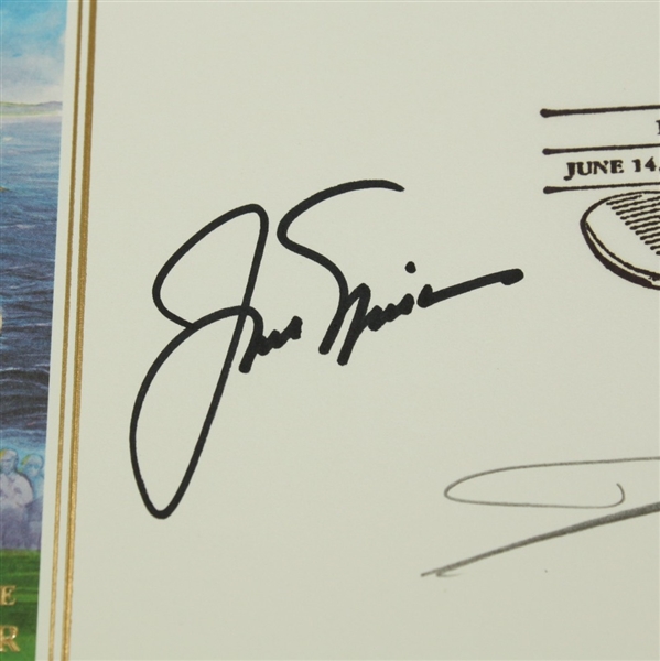 Jack Nicklaus Signed 100th U.S. Open Cachet From Pebble Beach Plus 2 Others JSA COA